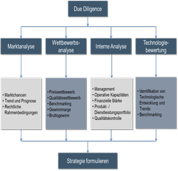 Analysebereiche in der Due Diligence