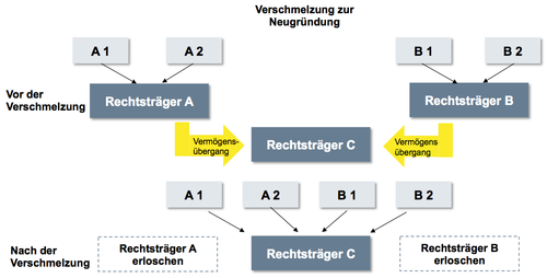 Verschmelzung zur Neugründung